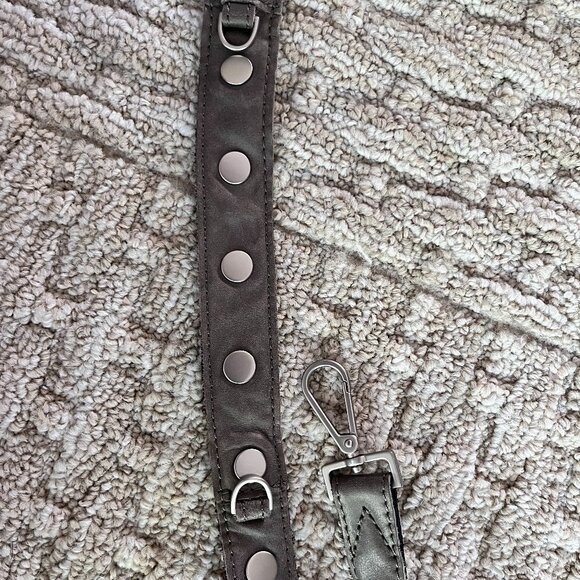 Hammitt Montana Reversible Crossbody in Black/Pewter - Picture 6 of 9